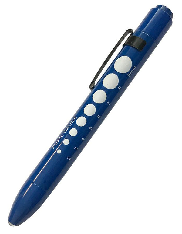 Royal Blue Soft LED Pupil Gauge Penlight