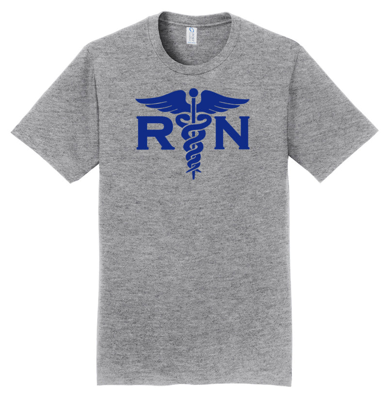 Grey RN Caduceus T-Shirt-Unisex