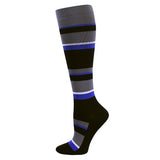 Men's Striped Premium Compression Socks