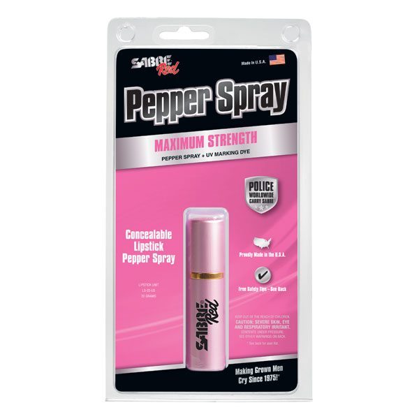 Pink Lipstick Case Pepper Spray