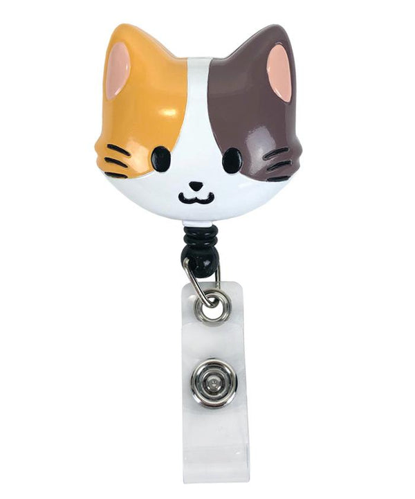 Badge A-Peel Badge Reels by Outside The Box Mask Cat